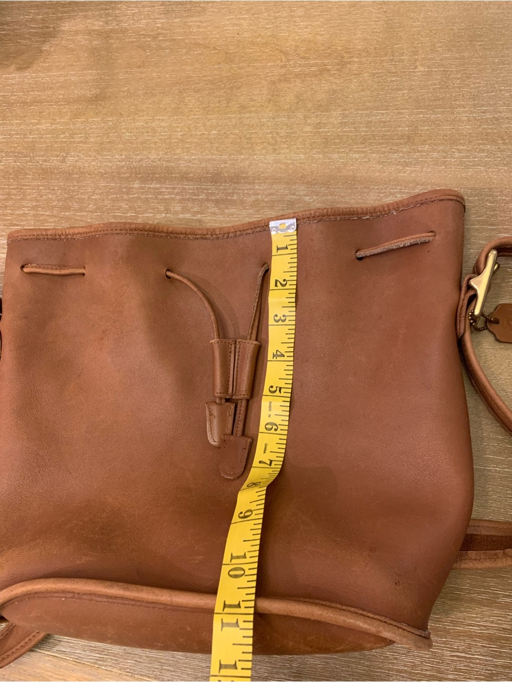 Vintage Coach Lula’s Legacy Drawstring Bucket Shoulder Bag with vintage tag - Picture 12 of 12